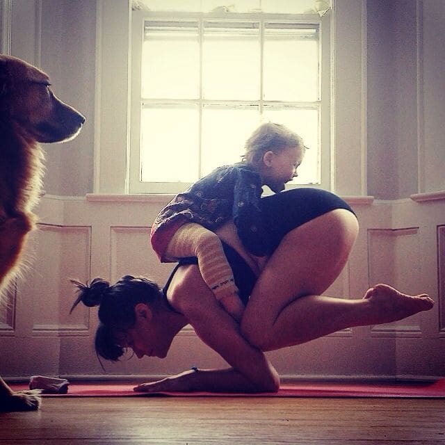 Baby Crow Pose - Bala Kakasana बाला काकासन Yoga Asana Collection