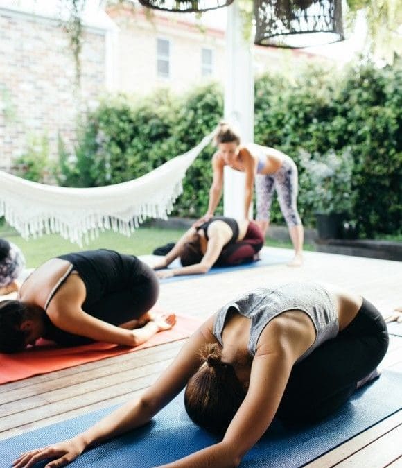 Extended Child’s the Utthita Balasana