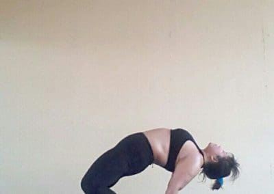 Floating Camel Pose - Ustrasana Variation उस्त्रासना विविधता Yoga Asana Collection