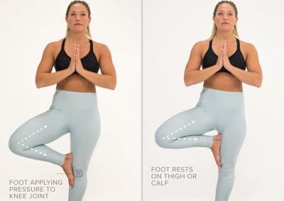 Tree Pose - Vrikshasana वृक्षासन Yoga Asana Collection