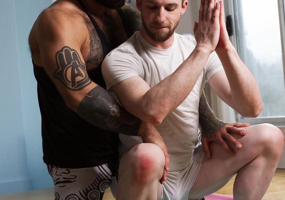 Goddess the Utkata Konasana