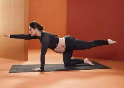 Sunbird Pose - Parsva Balasana पार्श्व बालसना Yoga Asana Collection